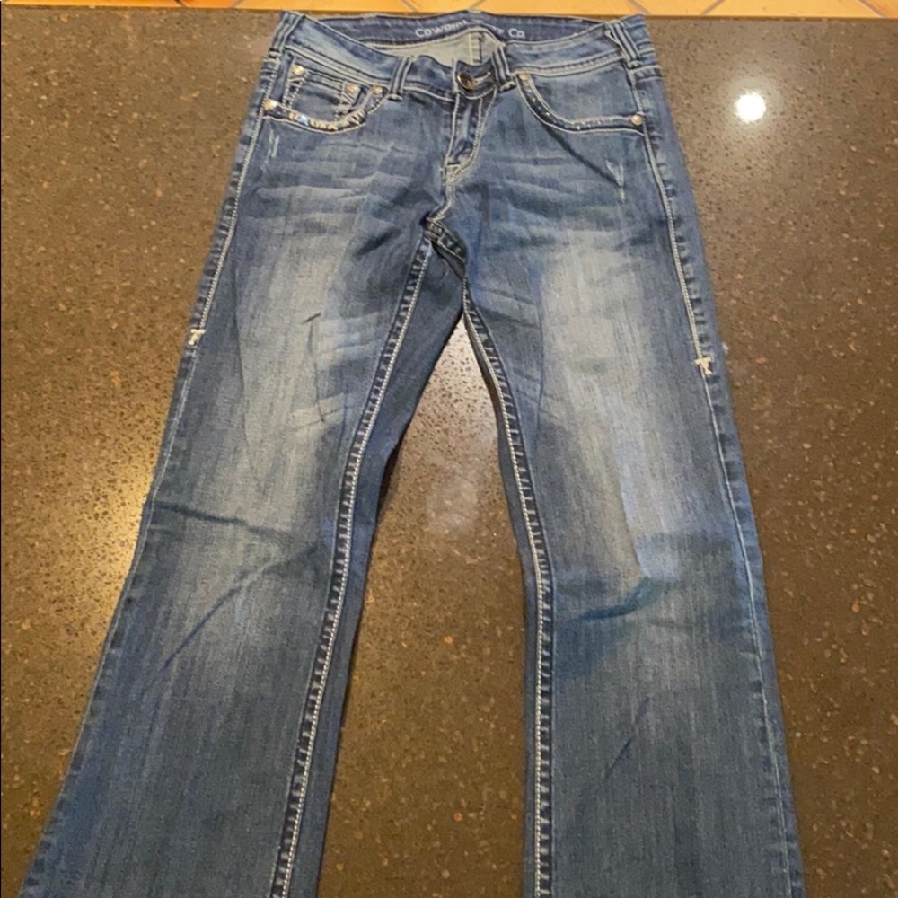 Cowgirl Tuff Jeans 27x35